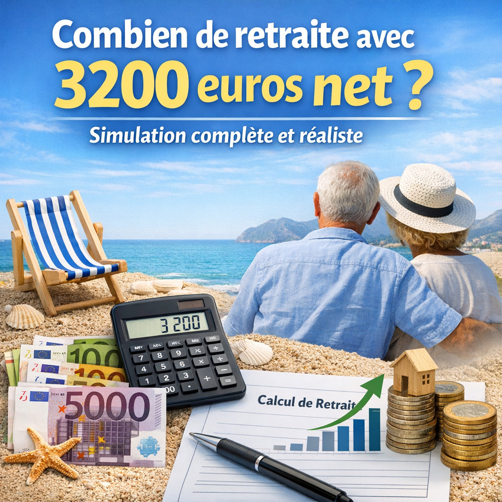 retraite 3200 euros net estimation complete