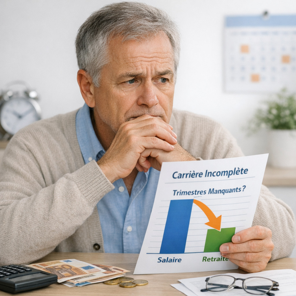 retraite carriere incomplete