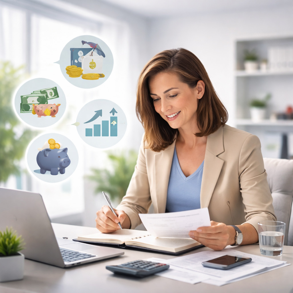 Illustration du niveau de vie et de la retraite avec un salaire de 5000 euros net par mois